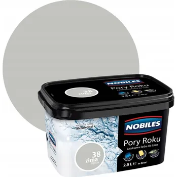 barva na zeď Nobiles latexová Barva na zeď 2,5 l Misty Winter 38 matná