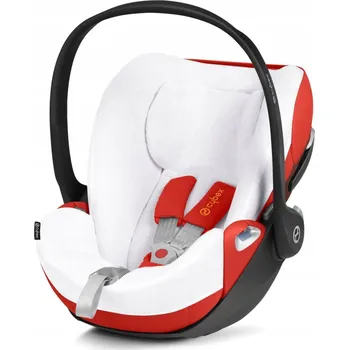 Autosedačka Cybex Letní potah Summercover z froté pro autosedačku Cloud Z i-Size | Bílý