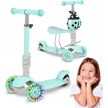 Dětské vozidlo Balanční koloběžka 3v1 odrážedlo beruška 3-kolová