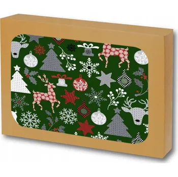 Povlečení Pościel Bawełniana 160x200 Vánoční povlečení - Hvězdičky