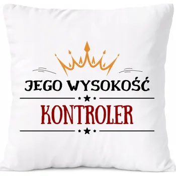 Polštář Dárek Polštář s potiskem , bílý PoliDraw