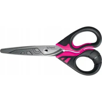 MALÉ ŠKOLNÍ/KANCELÁŘSKÉ NŮŽKY 13 cm BAREVNÉ Fluo Maped - IDEÁLNÍ VELIKOST