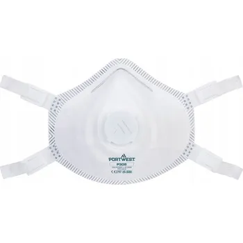 respirátor PORTWEST POLOMASKA RESPIRÁTOR FFP3 PREMIUM S VENTILKEM, BALENÍ 5 KUSŮ