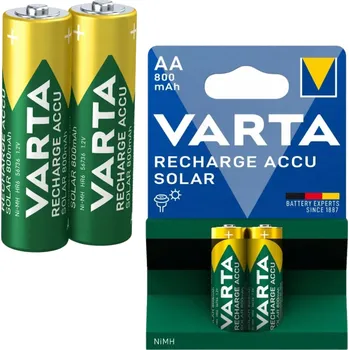 Článková baterie Nabíjecí Baterie nikl-metal hydridový (NiMH) Varta AA (R6) 802 mAh 2 ks