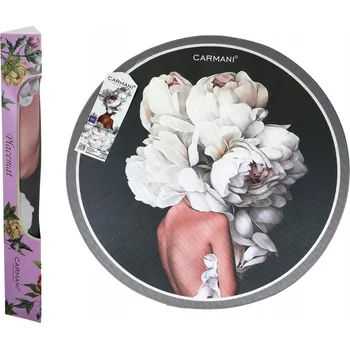 prostírání Prostírání na Stůl Kulaté - Květiny na hlavě