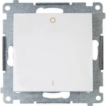 vypínač Jednopólový vypínač pod omítku Simon bílý DW2A.01/11