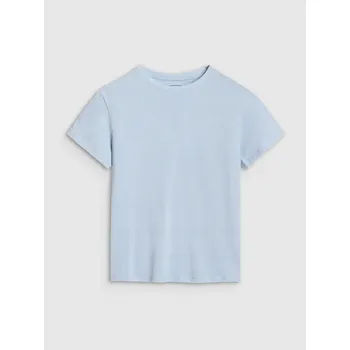 Chlapecké tričko 4F dětské tričko modré bavlna velikost 146