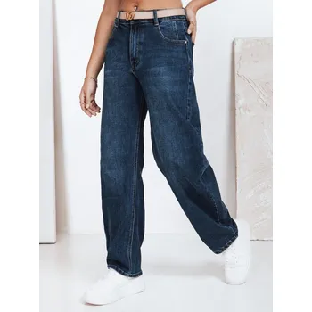 Dámské džíny Dámské rovné džíny Dstreet DStreet modrá | bílá 3430065