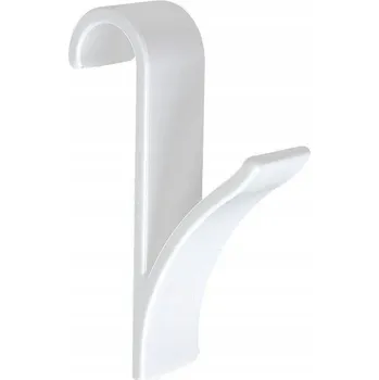 Věšák Háček bez vrtání BNTrade bílý