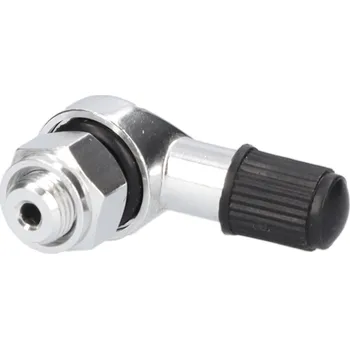 Instalatérský materiál Hliníkový motocyklový ventil 90°, průměr 8,3 mm, úhlový, 1ks, Invento 562-2830