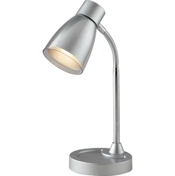 Lampička FANEUROPE Stolní lampa LDT055ARK nastavitelné stříbrná 1 x E14 13,5 x 36 cm - FANEUROPE FAN LDT055ARK-SILVER
