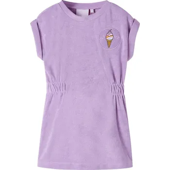 Dívčí šaty vidaXL Dětské šaty lila 116 [11556]