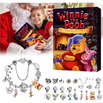 Kalendář Disney Dívčí adventní kalendář Medvídek Pú - výroba šperku