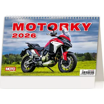 Kalendář Helma365 Stolní kalendář Motorky 2026