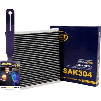Kabinový filtr Uhlíkový kabinový filtr SCT SAK304