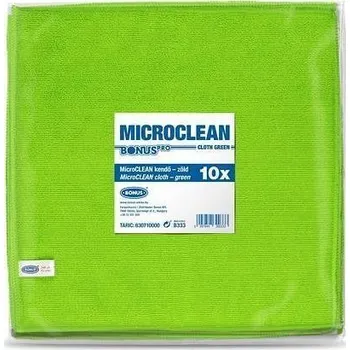 Utěrka Utěrka "MicroCLEAN", zelená, univerzální, 10 ks, 32 x 32 cm, BONUS B333