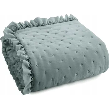 Prostěradlo Přehoz na postel Eurofirany polyester 200 cm x 220 cm zelený