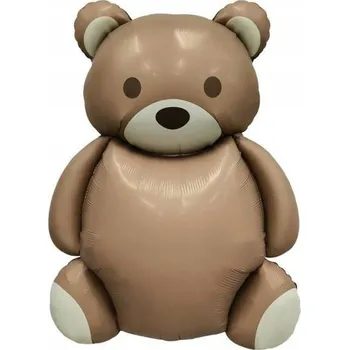 Fóliový balónek 52 x 68 cm - Medvídek Matný - 1 ks GODAN