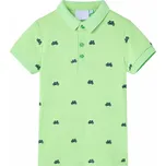 vidaXL Dětská polokošile melanž 116 [12156] Barva: Zelená