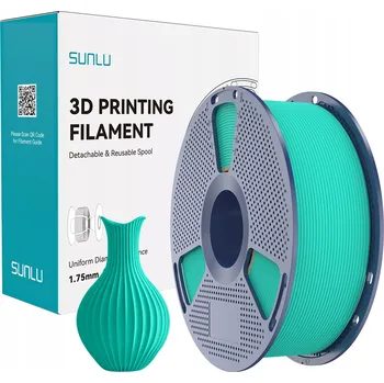 Filament SUNLU PLA Classic (HS Matte) 1.75mm 1kg Mint Green / mátově zelená