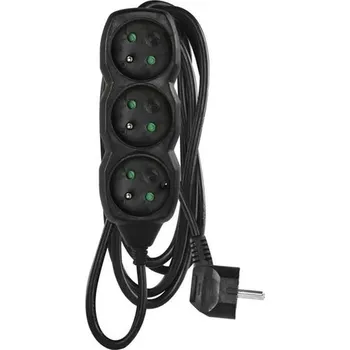 Prodlužovací kabel Prodlužovací přívod 3 zásuvky 3m EMOS PC0313R