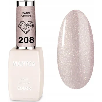 Přípravek na nehty Manica Hybridní lak - Satin Charm 208 10ml