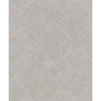 Tapeta Vliesová tapeta na zeď, šedo-béžová, geometrický vzor, 35510, Ritus, Marburg