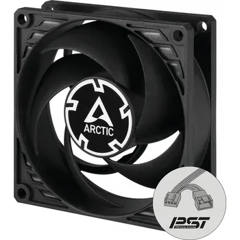 PC ventilátor ARCTIC F8 PWM PST Ventilátor, 80mm, FDB ložisko, 4-pin PWM, PST, výška 25mm, černý ACFAN00151A