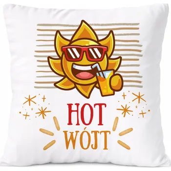 Polštář Polštář Pro Hejtmana jako Dárek s potiskem Fotografie Bílý PoliDraw