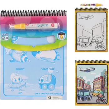 kreativní sada Majjam Kouzelné malování vodou/blok s tužkou doprava