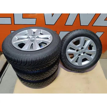 Plechové kolo Kola pro Opel Corsa 6x15'' zimní pneu + poklice