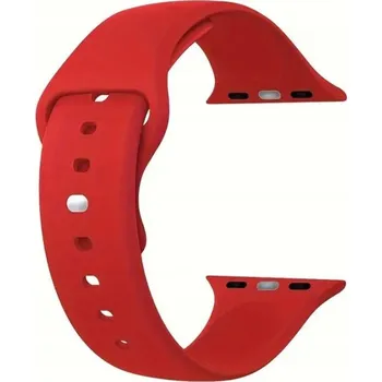 Řemínek na hodinky Červený řemínek e-pasek pro Apple