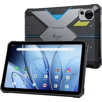 Tablet FOSSiBOT DT3 5G Odolný Tablet Android 15, 10.4" Displej, 12GB RAM 256GB ROM, WiFi 6, 21560mAh, 66W, 64MP+32MP, NFC, GPS, Otisk a Tvář - Modrý
