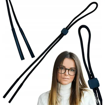 Příslušenství pro čtečku elektronické knihy Šňůrka na brýle ČERNÁ s regulací UNIVERZÁLNÍ