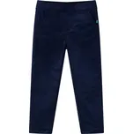vidaXL Dětské kalhoty 128 [13427] Barva: tmavá námořnická modrá