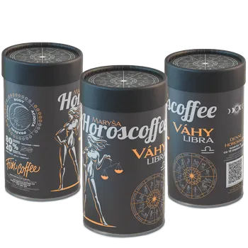 Káva Fixi Horoscoffee – Váhy – káva dle znamení horoskopu zrnková / papírová tuba / 250 g
