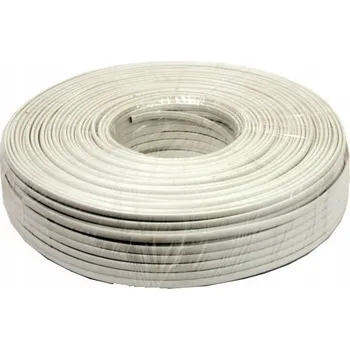 elektrický kabel Plochý telekomunikační kabel Gembird 4 x 10