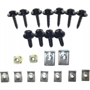 Soustava řízení SADA SPON UPEVŇOVACÍCH PRVKŮ KRYTU NÁRAZNÍKU SPONKY CITROEN C4 B7 10-