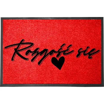 Rohožka Hotová gumová kokosová rohožka 40 x 60 cm