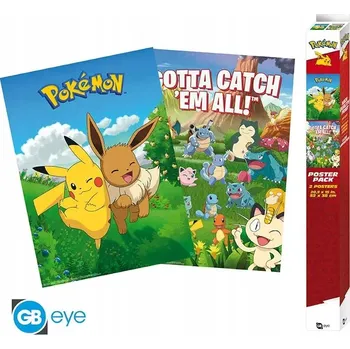 Obraz Plakát Pokemon 38 x 52 cm