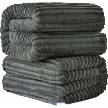 deka Hřejivá Oboustranná Deka Kosmická Šedá 150x200cm