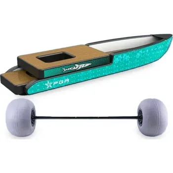 Člun Haibo lodě - JETFLOW Kayak Blue nafukovací s motorem, pádlem a koly