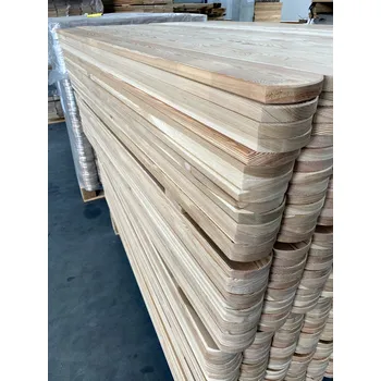 Plotovka Plotovky zaoblené Ploty Dřevěné půlkulaté, Sibiřský modřín AB 20x95x1200,1500mm - 1200