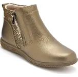 Kotníkové boty se zipem PÉDICONFORT zlatá 40
