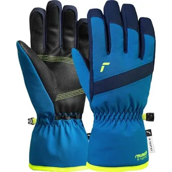 Rukavice Dětské zimní rukavice Reusch WONDER R-TEX&reg; XT JUNIOR 5.5 Modrá, Žlutá, Černá