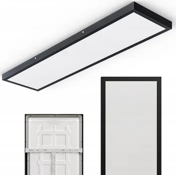 LED panel stropní svítidlo stropní svítidlo nástěnný čtverec 30x120 cm 5400 lm 60 W WH