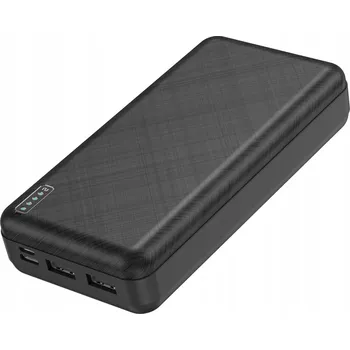Powerbanka Powerbanka Extremestyle 20000 mAh černá