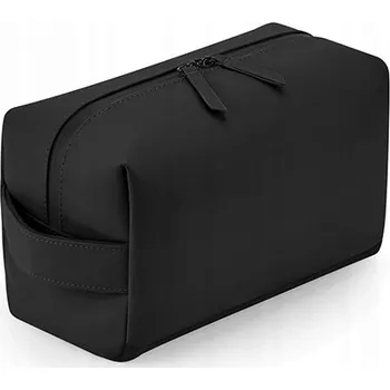 Kosmetická taška Kosmetická taštička BagBase Matte PU pouzdro na toaletní potřeby/doplňky, černá
