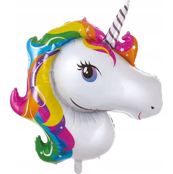 Balónek Fóliový balónek Jednorožec, cca 80 cm