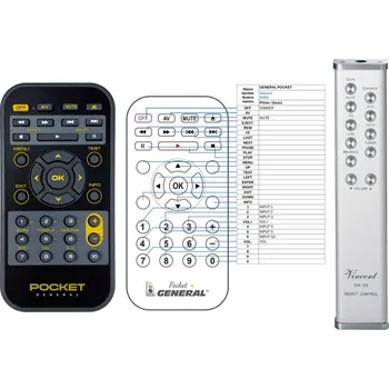 Dálkový ovladač General VINCENT SA-93 - náhradní dálkový ovladač